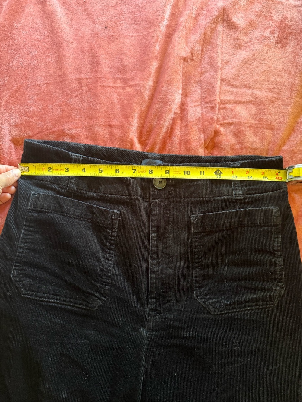 Anthropologie Maeve Wide-Leg Cropped Corduroy - Picture 6 of 7